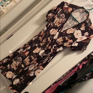 Love Fast Live Hard- Floral Dress- XL. NWOT